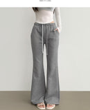 High-quality spring to fall bootcut banding pants