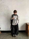 [unisex] Wylen Nylon Printing Over Sweatshirt