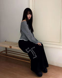 Soen Cross Bead Fur Wide Training Long Pants