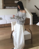 Reven Cubic One Off Shoulder Sweatshirt