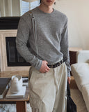 Elio Shoulder Lace-up Long Sleeve