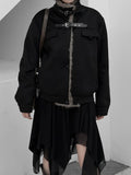 Recho Adjust Fur Suede Jacket