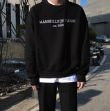 Marcielle embroidery sweatshirt