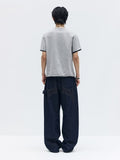 BACK-POINT DENIM PANTS