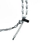 [LAN ARCHIVE] 004 Cross Mix Chain Necklace