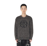 ECLIPSE LOGO REVERSIBLE KNIT SWEATER