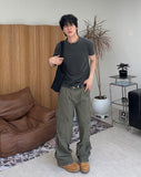 Dayd Dyeing Diagonal Cargo Pants