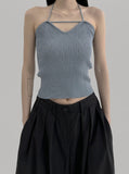 Sedin Halter Knit Top