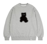 Dot Silhouette Bear Sweatshirt