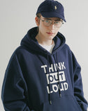 Rough painting hoodie
