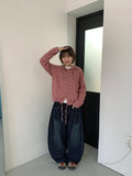 Kososo Check Hood Crop Shirt