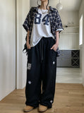 Aren embroidery training pants