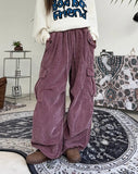 Roun Pigment Corduroy Cargo Pants