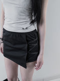 [mnem] Corset Detail Mini Skort
