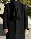 Basic Tassel Wool Muffler