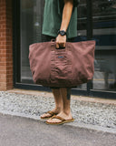 Washed Embroidered Tote Bag