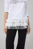 Cupin frill cover short skirt