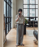 Pony Stripe Half Shirt
