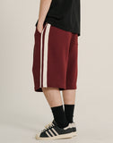 Side Track One-Tuck Half Pants