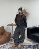 MAFF Washed Curve Blouson