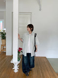 [unisex] Delve Nylon Over Short Sleeve Shirt