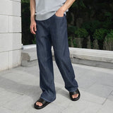 Toms Linen Wide Denim Pants