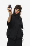 Shirring Hood Vest