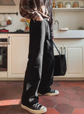 Kedi semi wide cotton pants
