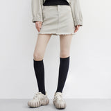 Sie Cotton Short Skirt