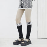 Sereni Ribbon Lace Leg Warmer
