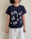 Calt Lettering Crop Short Sleeve Tee