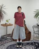 Wideney embroidered bermuda pants