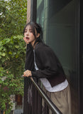 [U-BASIC] Ale Corsel V-neck Cardigan
