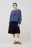 Bird Corduroy Bermuda Shorts