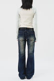 (W) Wave Bootscut Denim