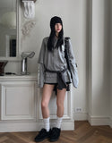 Etista dirty waffle layered long sleeves