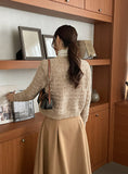 Sheik Tweed Knit Cardigan