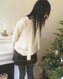 Seville Avant-fit round knit muffler set