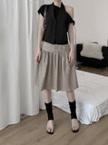 Tib Dot Midi Skirt