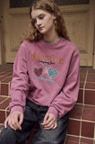 Velour Love Pigment Sweatshirt