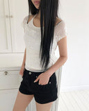 Mumin Halter Short Sleeve T-shirt