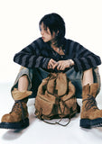 [Handmade/LAN ARCHIVE] Suede Long Desert Boots