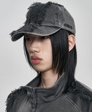 Lace Trimming Washed Cap