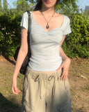 Ensi Twisted Slim Short Sleeve