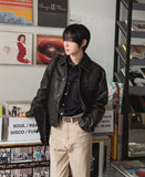 Glam Leather Stitch Jacket