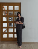Made linen half blazer