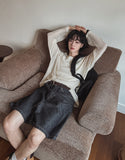 Gody Non-Fade Bermuda Denim Pants