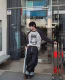 Heritage 5-Button Raw Denim Wide Jeans