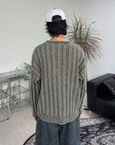 Raed Vintage Dyeing Ribbed Knit