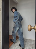 Rundy Dekki Biker Denim Jacket